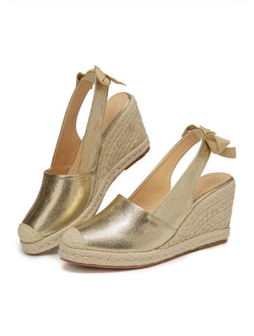 Wedges Sandals For Women Fashion Closed Toe