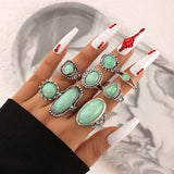 8 Piece Knuckle Rings