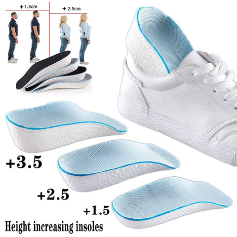 Height Increase Insoles  Shoes Flat Feet