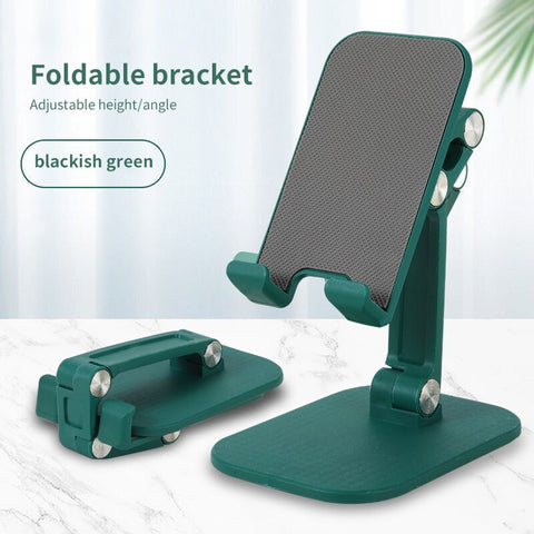 Three Sections Foldable Desk Mobile Phone Holder