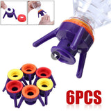 6Pcs Toss It Bottle Cap Stand Kit