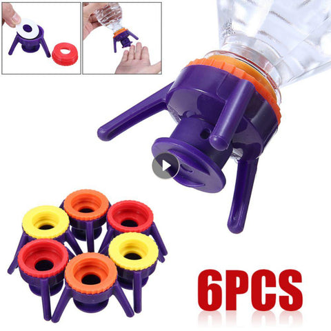 6Pcs Toss It Bottle Cap Stand Kit