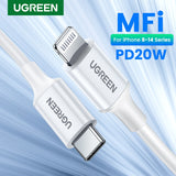 UGREEN 20W MFi USB C to Lightning Cable