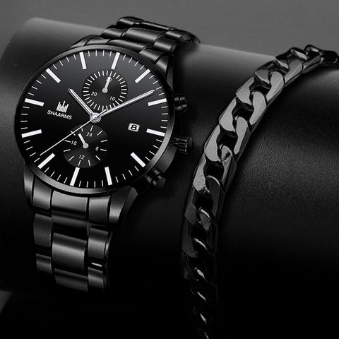 Mens Fashion Business Quartz Watch