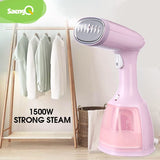 SaengQ Steam Iron Garment Steamer Handheld Fabric 1500W