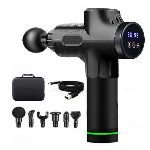 Fascial Massage Gun Electric Percussion Pistol Massager