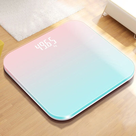 Gradient Color Intelligent LCD Electronic Scale Digital Display